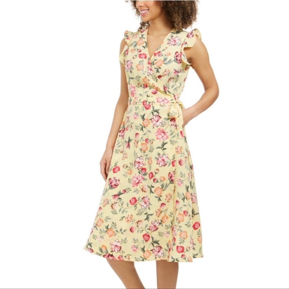 NWT Charter Club Mommy & Me Floral Wrap Dress